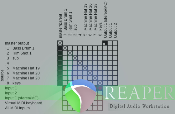 Making a track mono in REAPER